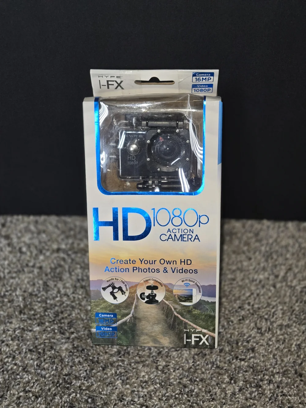 HYPE I-FX HD 1080p Action Camera NEW